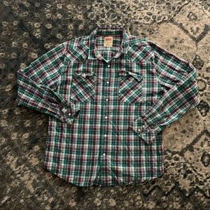 Like new Levi’s flannel shirt